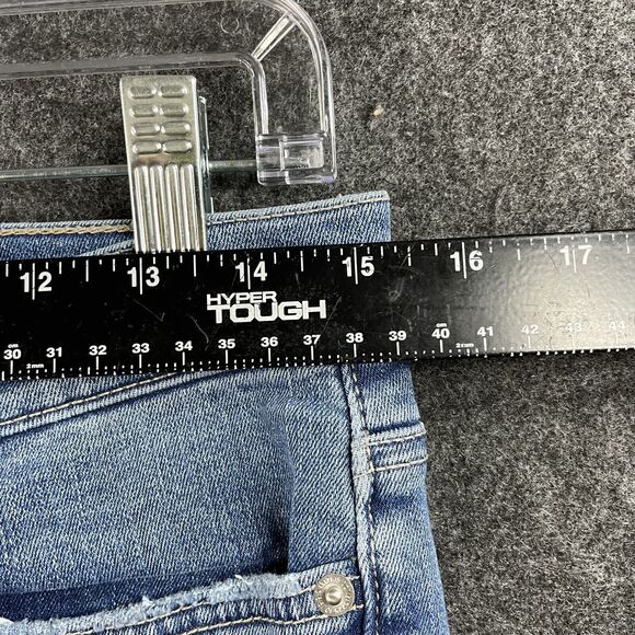 Current Elliot The Stiletto Jeans Women's 28 Blue Denim Skinny Destroyed Ankle - Picture 5 of 9